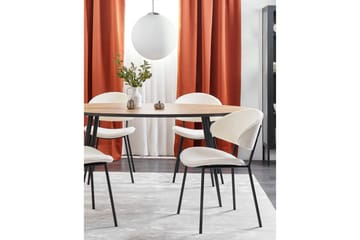 Matsalsstol Kiana set om 2 Beige - Beige - Möbler - Matplats - Matstol & köksstol