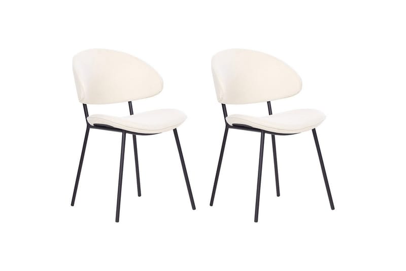 Matsalsstol Kiana set om 2 Beige, Beige