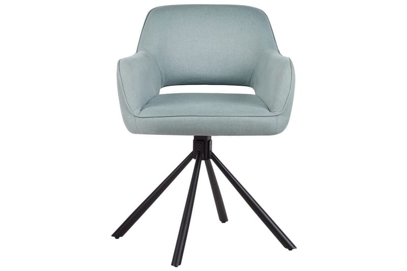 Matsalsstol Loures set om 2 Mintgrön-Svart - Mintgrön-Svart - Möbler - Matplats - Matstol & köksstol