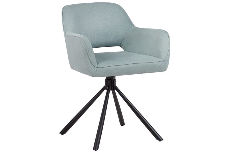 Matsalsstol Loures set om 2 Mintgrön-Svart - Mintgrön-Svart - Möbler - Matplats - Matstol & köksstol