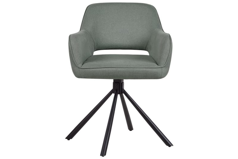 Matsalsstol Loures set om 2 Mörkgrön-Svart - Mörkgrön-Svart - Möbler - Matplats - Matstol & köksstol