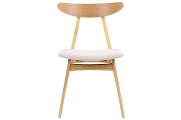 Matsalsstol Lynn set om 2 Ljus Trä-Beige - Ljus Trä-Beige - Möbler - Matplats - Matstol & köksstol