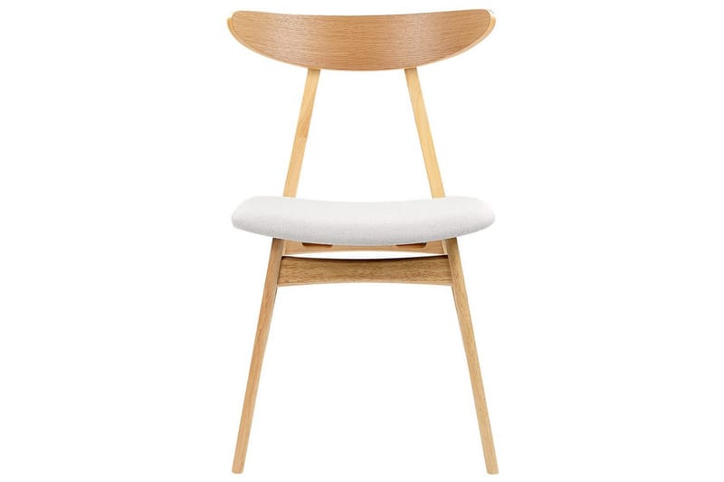 Matsalsstol Lynn set om 2 Ljus Trä-Grå - Ljus Trä-Grå - Möbler - Matplats - Matstol & köksstol