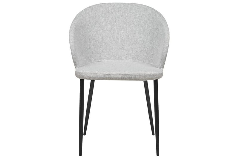 Matsalsstol Mason set om 2 Grå-Svart - Grå-Svart - Möbler - Matplats - Matstol & köksstol