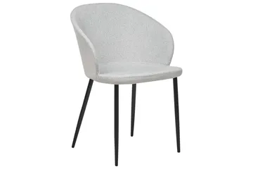 Matsalsstol Mason set om 2 Grå-Svart - Grå-Svart - Möbler - Matplats - Matstol & köksstol