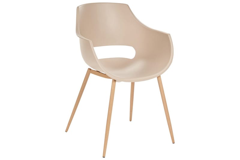 Matsalsstol Millers set om 4 Beige-Ljust Trä - Beige-Ljust Trä - Möbler - Matplats - Matstol & köksstol