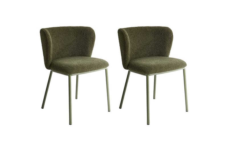 Matsalsstol Mina II set om 2 Grön - Grön - Möbler - Matplats - Matstol & köksstol