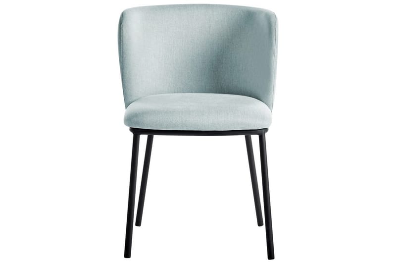 Matsalsstol Mina set om 2 Blå/Svart - Blå/Svart - Möbler - Matplats - Matstol & köksstol