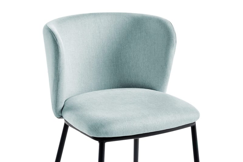 Matsalsstol Mina set om 2 Blå/Svart - Blå/Svart - Möbler - Matplats - Matstol & köksstol