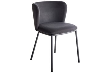Matsalsstol Mina set om 2 Svart - Svart - Möbler - Matplats - Matstol & köksstol