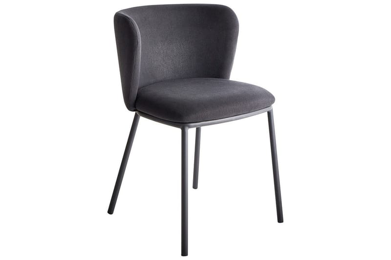 Matsalsstol Mina set om 2 Svart - Svart - Möbler - Matplats - Matstol & köksstol