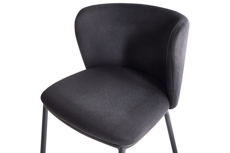 Matsalsstol Mina set om 2 Svart - Svart - Möbler - Matplats - Matstol & köksstol
