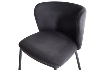Matsalsstol Mina set om 2 Svart - Svart - Möbler - Matplats - Matstol & köksstol