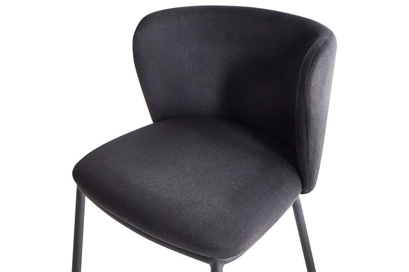 Matsalsstol Mina set om 2 Svart - Svart - Möbler - Matplats - Matstol & köksstol