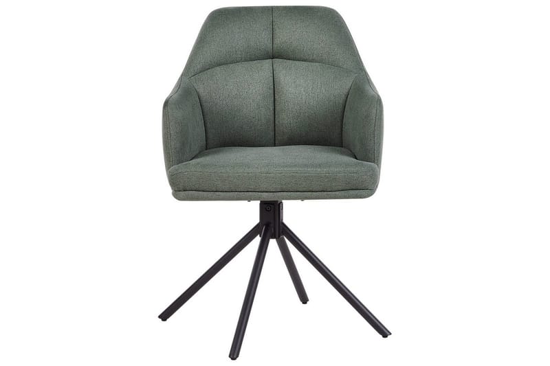 Matsalsstol Mira set om 2 Grön-Svart - Grön-Svart - Möbler - Matplats - Matstol & köksstol