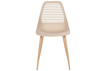 Matsalsstol Montello set om 4 Beige-Ljust Trä - Beige-Ljust Trä - Möbler - Matplats - Matstol & köksstol