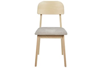 Matsalsstol Scandia set om 2 Ljus Trä-Beige - Ljus Trä-Beige - Möbler - Matplats - Matstol & köksstol