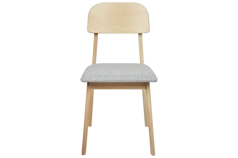 Matsalsstol Scandia set om 2 Ljus Trä-Grå - Ljus Trä-Grå - Möbler - Matplats - Matstol & köksstol