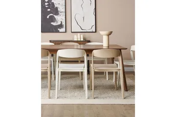 Matsalsstol Somers set om 2 Beige - Beige - Möbler - Matplats - Matstol & köksstol