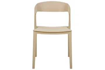 Matsalsstol Somers set om 2 Beige - Beige - Möbler - Matplats - Matstol & köksstol