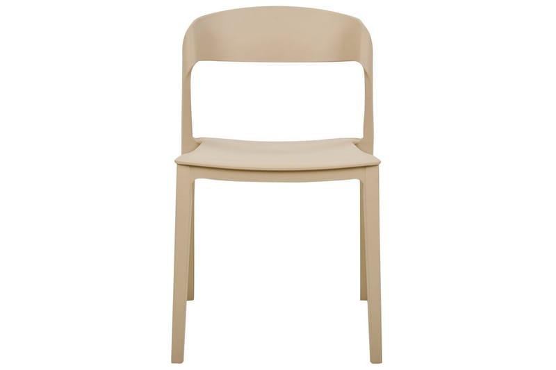 Matsalsstol Somers set om 2 Beige - Beige - Möbler - Matplats - Matstol & köksstol