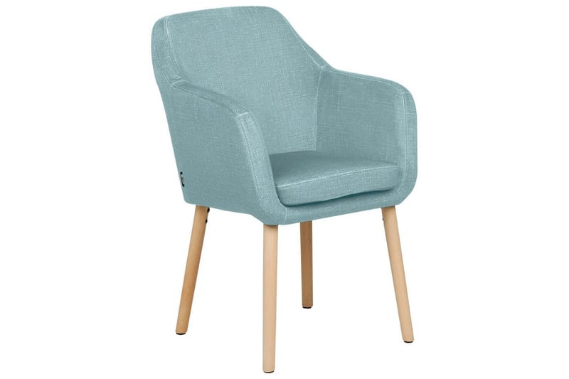 Matsalsstol Yorkville II Blått-Ljust Trä, Blått-Ljust Trä