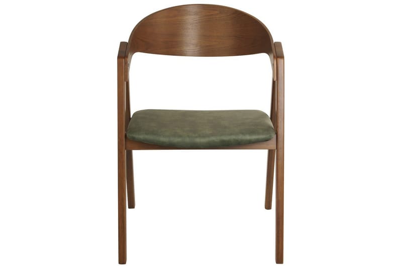 Matsalsstol Yuba set om 2 Grönt-Mörkt Trä - Grönt-Mörkt Trä - Möbler - Matplats - Matstol & köksstol