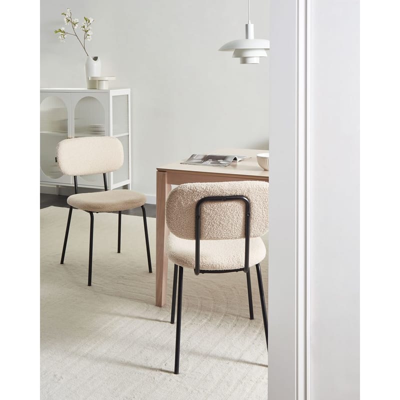 Matstol Adair 2-pack - Beige, svart - Möbler - Matplats - Matstol & köksstol