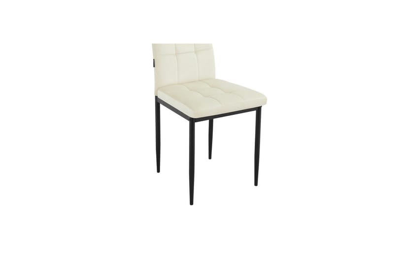 Matstol Becca, 2-pack Sammet/metall, Kräm - Sammet/metall, Kräm - Möbler - Matplats - Matstol & köksstol