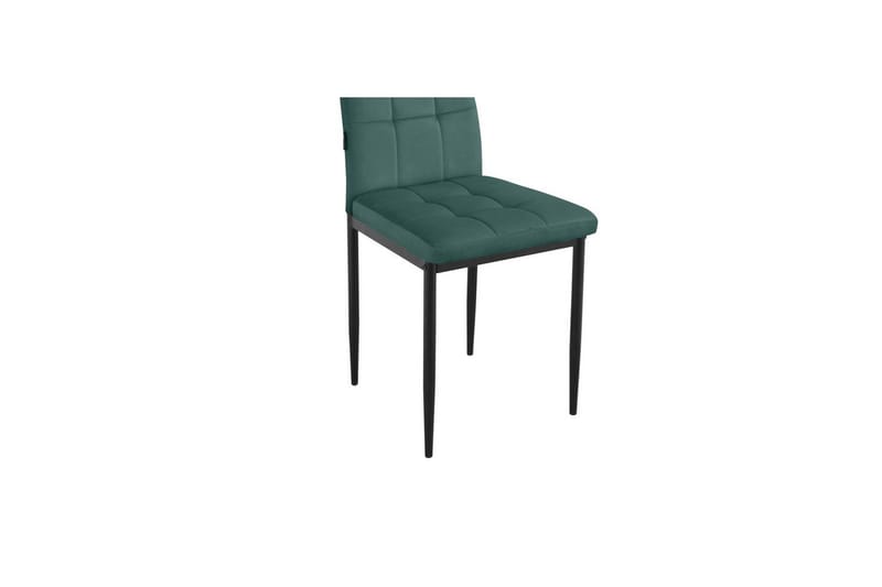 Matstol Becca, 2-pack Sammet/metall, Mörkgrön - Sammet/metall, Mörkgrön - Möbler - Matplats - Matstol & köksstol