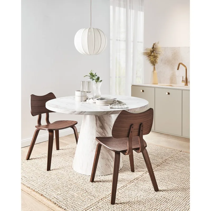 Matstol Diana 2-pack - Mörkbrun - Möbler - Matplats - Matgrupp & matbord med stolar