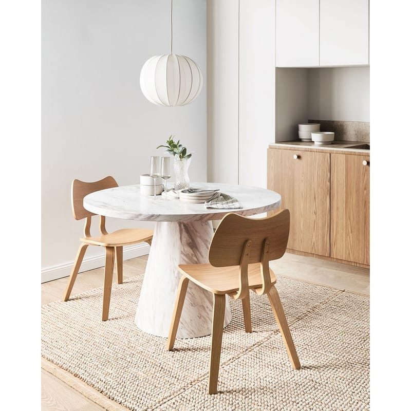 Matstol Diana 2-pack - Ljusbrun - Möbler - Matplats - Matgrupp & matbord med stolar