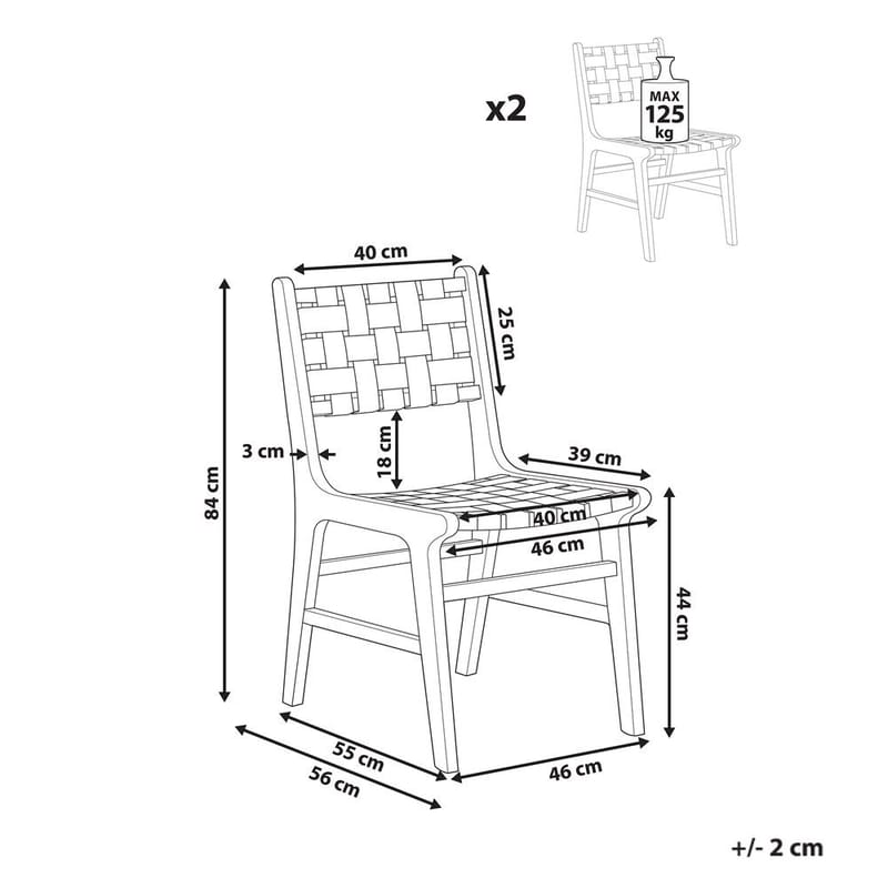 Matstol Humble 2-pack - Möbler - Matplats - Matstol & köksstol