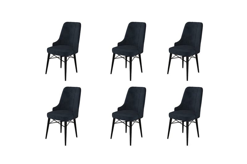 Matstol Jandela Antracit / Svart, Antracit / Svart