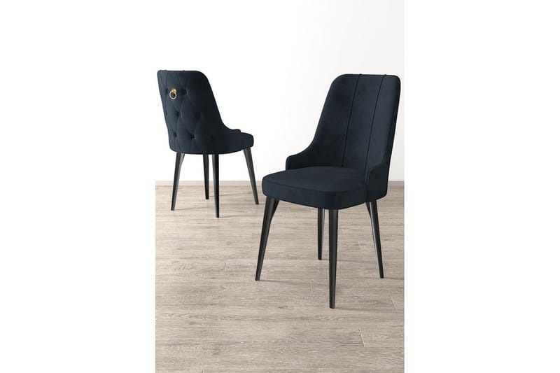 Matstol Jebi Antracit / Svart - Antracit / Svart - Möbler - Matplats - Matstol & köksstol