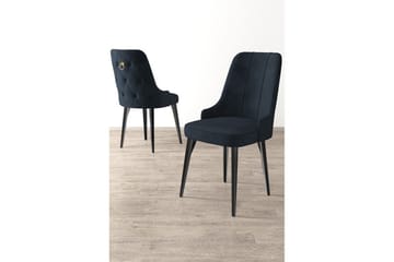 Matstol Jebi Antracit / Svart - Antracit / Svart - Möbler - Matplats - Matstol & köksstol