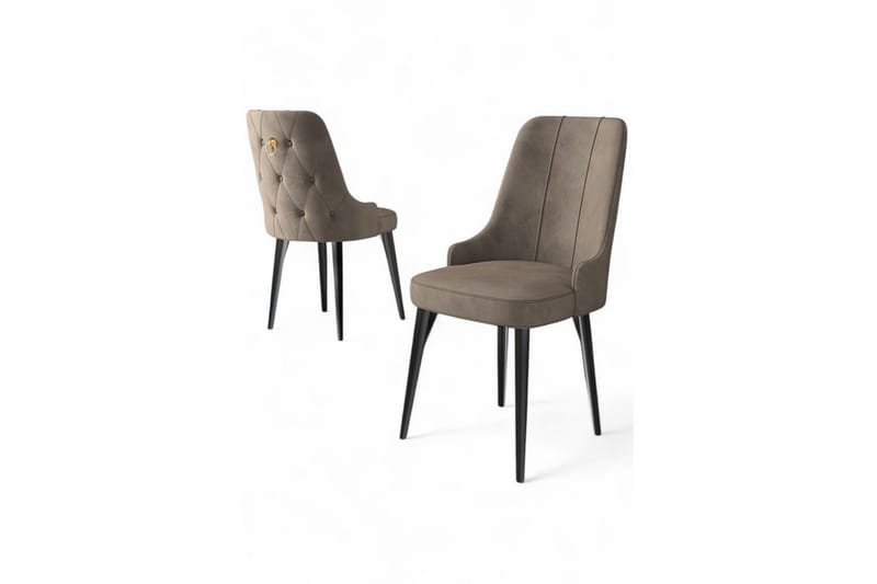 Matstol Jebi Cappuccino / svart - Cappuccino / svart - Möbler - Matplats - Matstol & köksstol