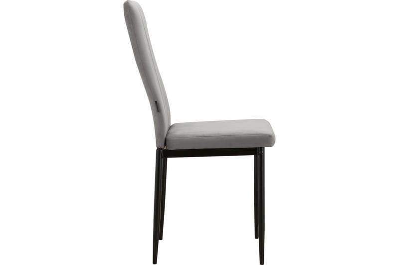 Matstol Kelly Grå, Sammet - Grå, Sammet - Möbler - Matplats - Matstol & köksstol