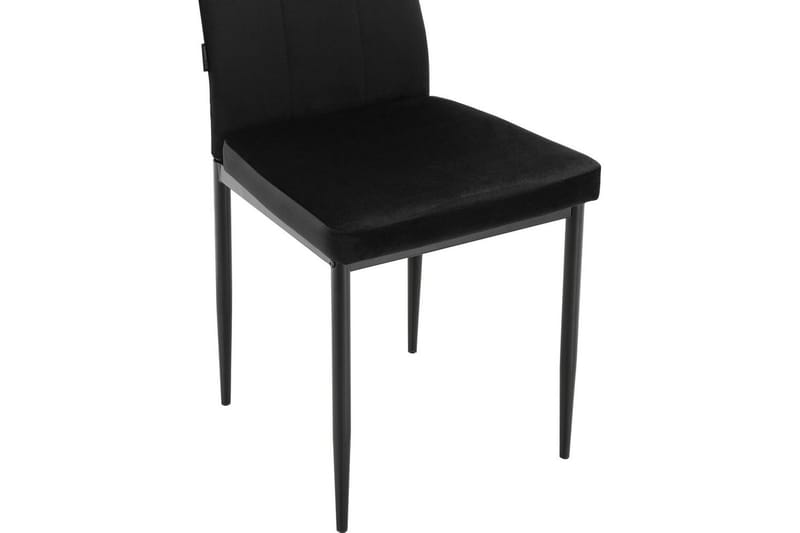 Matstol Kelly Svart, Sammet - Svart, Sammet - Möbler - Matplats - Matstol & köksstol