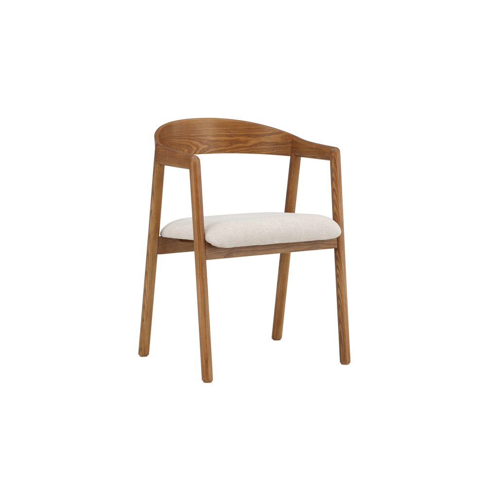 matstol långön - mörkbrun