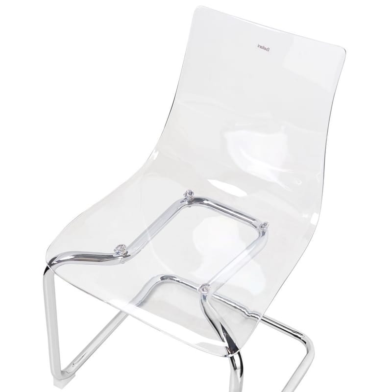 Matstol Marshall 2-pack - Transparent, Silver - Möbler - Matplats - Matstol & köksstol