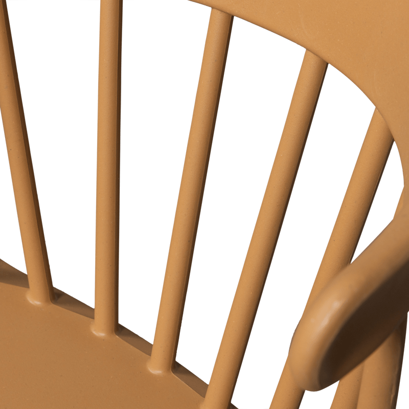 Matstol med ribbor Bliss Utomhus - Karamell Melange - Möbler - Matplats - Matstol & köksstol
