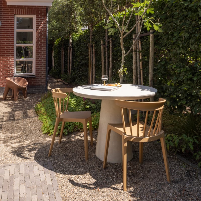 Matstol med ribbor Bliss Utomhus - Karamell Melange - Möbler - Matplats - Matstol & köksstol