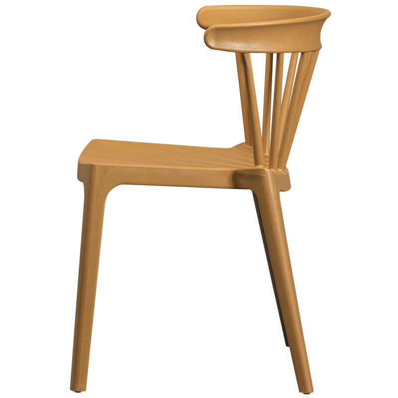 Matstol med ribbor Bliss Utomhus - Karamell Melange - Möbler - Matplats - Matstol & köksstol