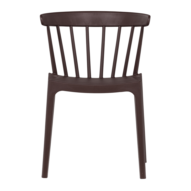 Matstol med ribbor Bliss Utomhus - Lila/Brun - Möbler - Matplats - Matstol & köksstol