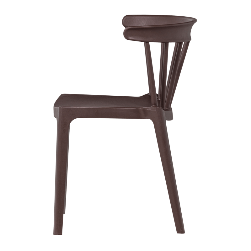 Matstol med ribbor Bliss Utomhus - Lila/Brun - Möbler - Matplats - Matstol & köksstol