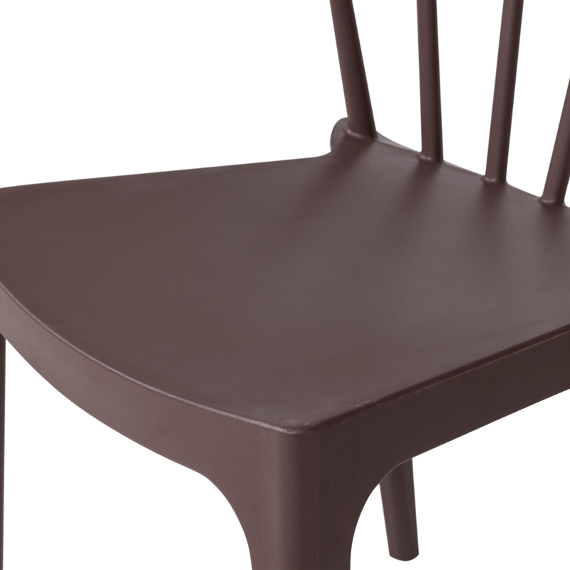 Matstol med ribbor Bliss Utomhus - Lila/Brun - Möbler - Matplats - Matstol & köksstol