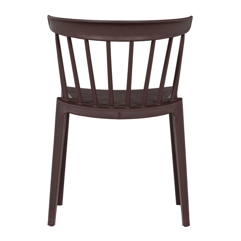 Matstol med ribbor Bliss Utomhus - Lila/Brun - Möbler - Matplats - Matstol & köksstol