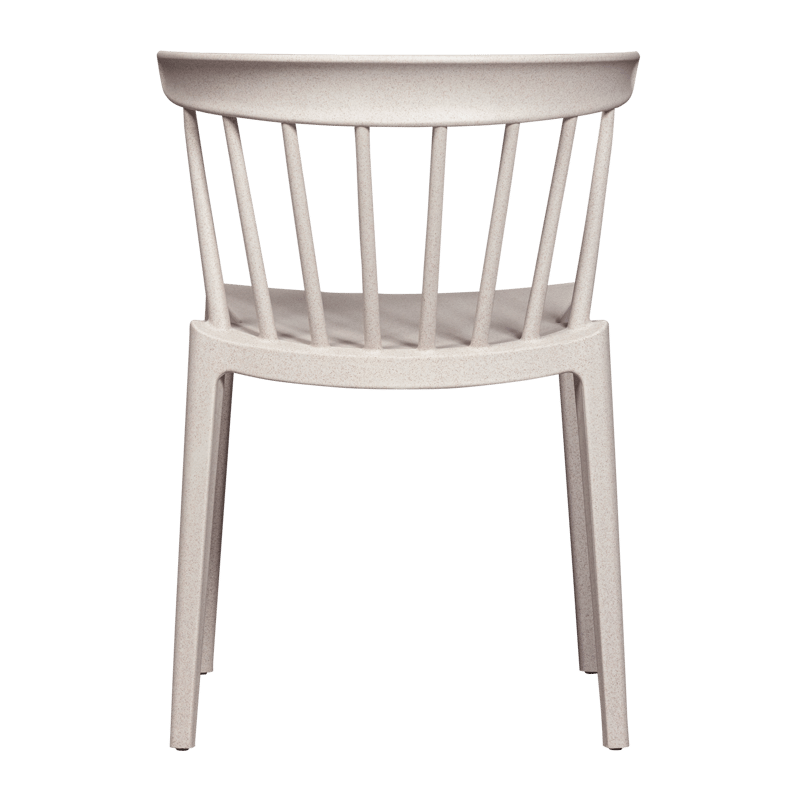 Matstol med ribbor Bliss Utomhus - Offwhite Melange - Möbler - Matplats - Matstol & köksstol