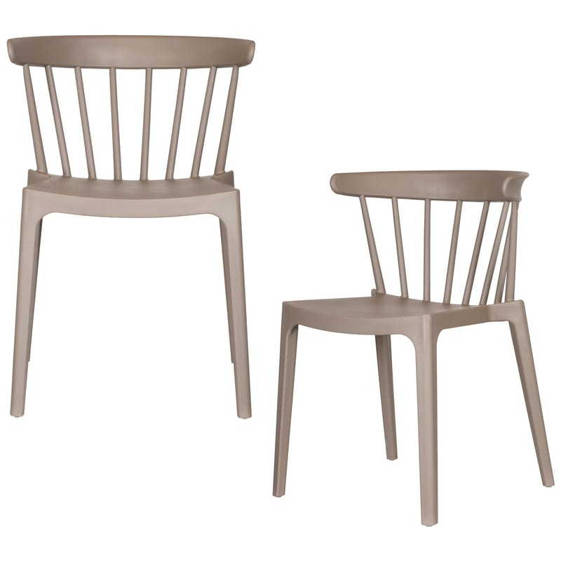 Matstol med ribbor Bliss Utomhus - Taupe - Möbler - Matplats - Matstol & köksstol